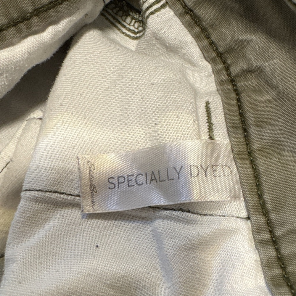 Eddie Bauer Men’s Olive Cargo Pants Utility Outdoor Workwear - Picture 4 of 11